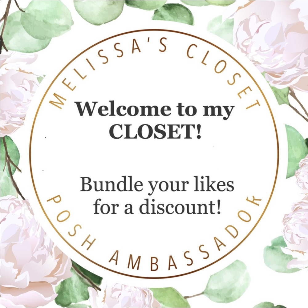WELCOME! Bookmark to visit Melissa’s Closet again!